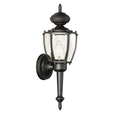 Park Avenue 175'' High 1Light Outdoor Sconce, Black